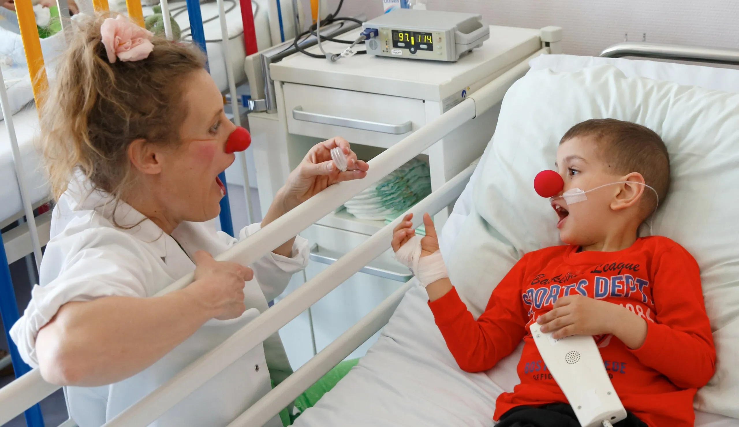 Quelle: Michael Fuchs Klinikclown in der Uniklinik Mainz