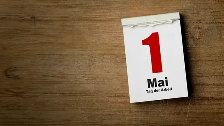 Kalenderblatt mit 1. Mai