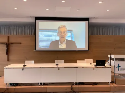 Quelle: Daniel Meier / ZfK Studientag Friedensethik auf der Herbstsynode 2022