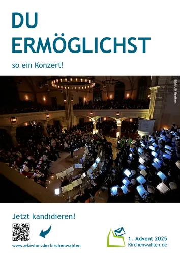 Quelle: EOK Kampagnenmotiv zur Kirchenwahl