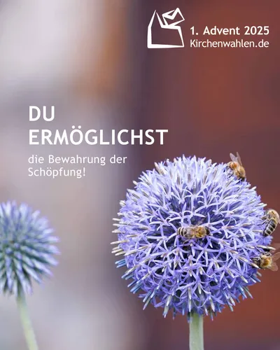 Quelle: EOK Kampagnenmotiv zur Kirchenwahl