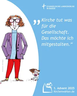 Quelle: Uwe Mayer Illustration zur Kirchenwahl