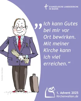 Quelle: Uwe Mayer Illustration zur Kirchenwahl