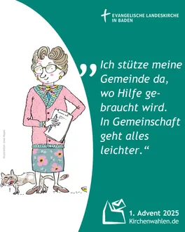 Quelle: Uwe Mayer Illustration zur Kirchenwahl