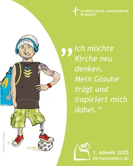 Quelle: Uwe Mayer Illustration zur Kirchenwahl