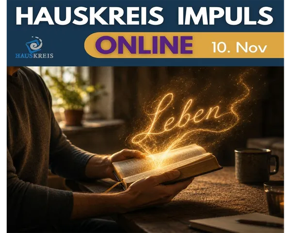 Quelle: ekiba/Peter Bauer Einladung Hauskreis Impuls Online