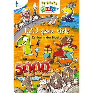 Cover KiBiWo 1, 2, 3 ganz viele - Zahlen in der Bibel