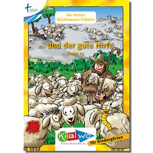 Cover KiBiWo Der kleine Bücherwurm Fridolin ... und der gute Hirte