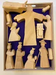 Godly Play Material Heilige Familie - Krippenfiguren aus Holzfiguren