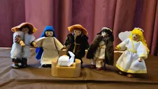 Biegepuppenset Weihnachten (Figuren 12 cm)
