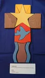 Kleines Legekreuz zur Buchreihe "Friedenskreuz"