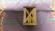 Kleine Holzlaterne