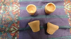 4 Tonbecher