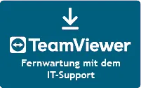 Button für Teamviewer mit der Fernwartung mit dem IT-Support