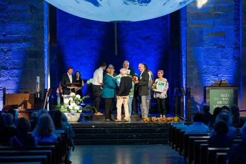 Jubiläum - 20 Jahre Grüner Gockel in der Evangelischen Landeskirche in Baden