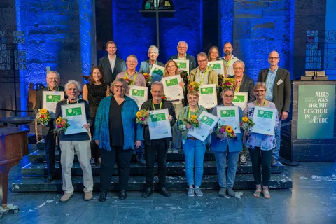 Auszeichnung Engagierte im Umweltmanagement Grüner Gockel