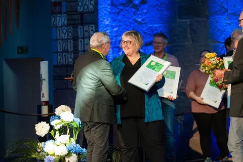 Jubiläum - 20 Jahre Grüner Gockel in der Evangelischen Landeskirche in Baden