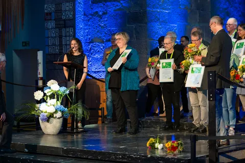 Jubiläum - 20 Jahre Grüner Gockel in der Evangelischen Landeskirche in Baden