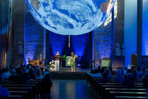 Jubiläum - 20 Jahre Grüner Gockel in der Evangelischen Landeskirche in Baden