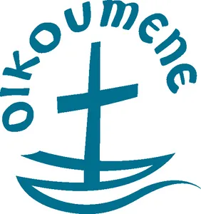 Logo Oikoumene_blau auf weiß